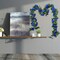 2 PCS 15FT Artificial Flower Garland - Royal Blue Silk Rose Vine